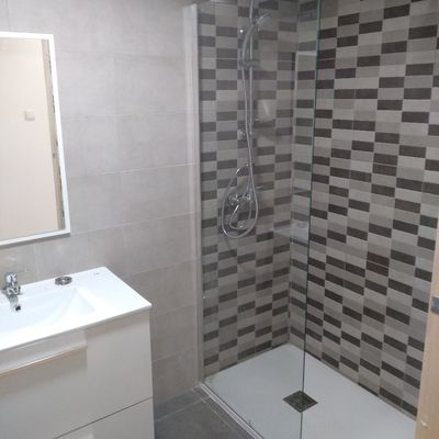 Mamparas con panel fijo