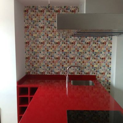 Poner papel pintado en cocina