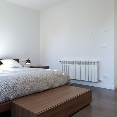 Parquet de colores oscuros