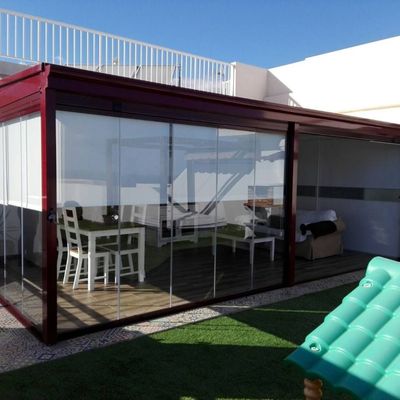 Reformar una terraza haciendo un cerramiento