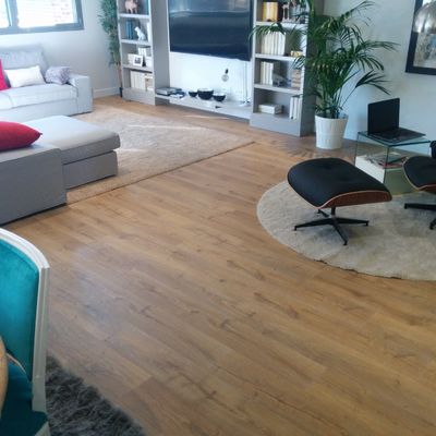 Parquet de diferentes tipos de madera