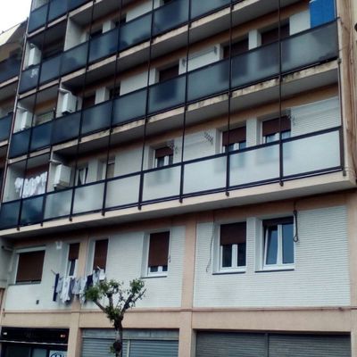 Barandillas de cristal en balcones