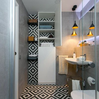 Reformar un baño sin obras para combinar colores