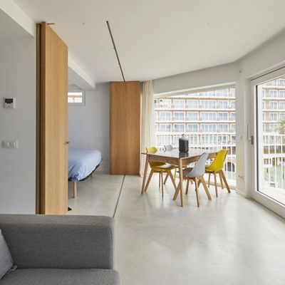 Cemento pulido y viviendas loft