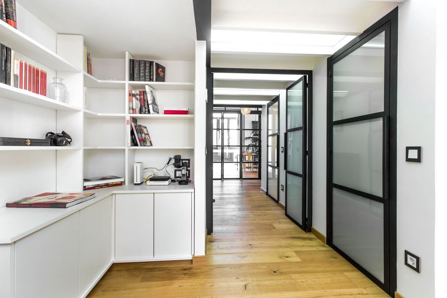 Puertas correderas de cristal laminado