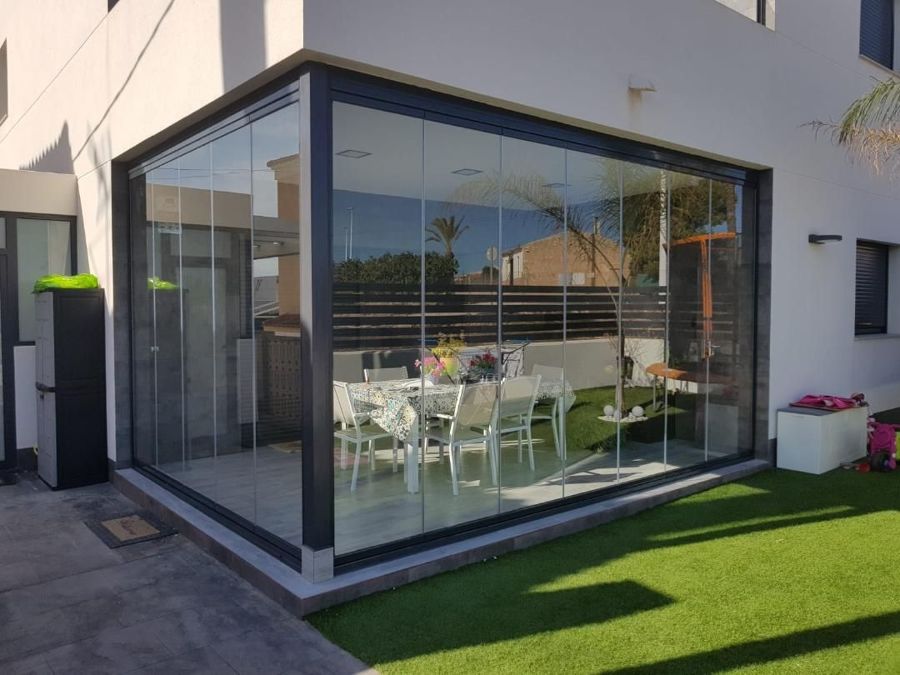 Cerramientos de aluminio para terrazas