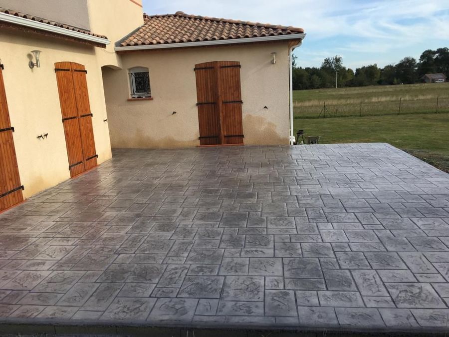 Pavimentos de hormigón impreso