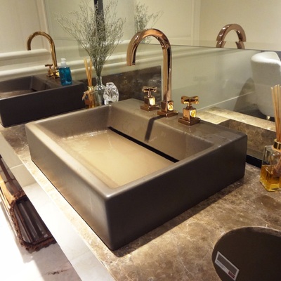 Lavabo de sobreponer