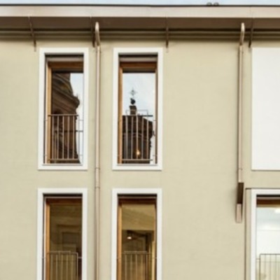 Casa con estructura de acero