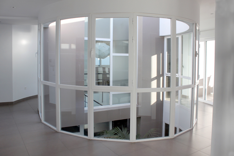Ventanas de aluminio oscilantes