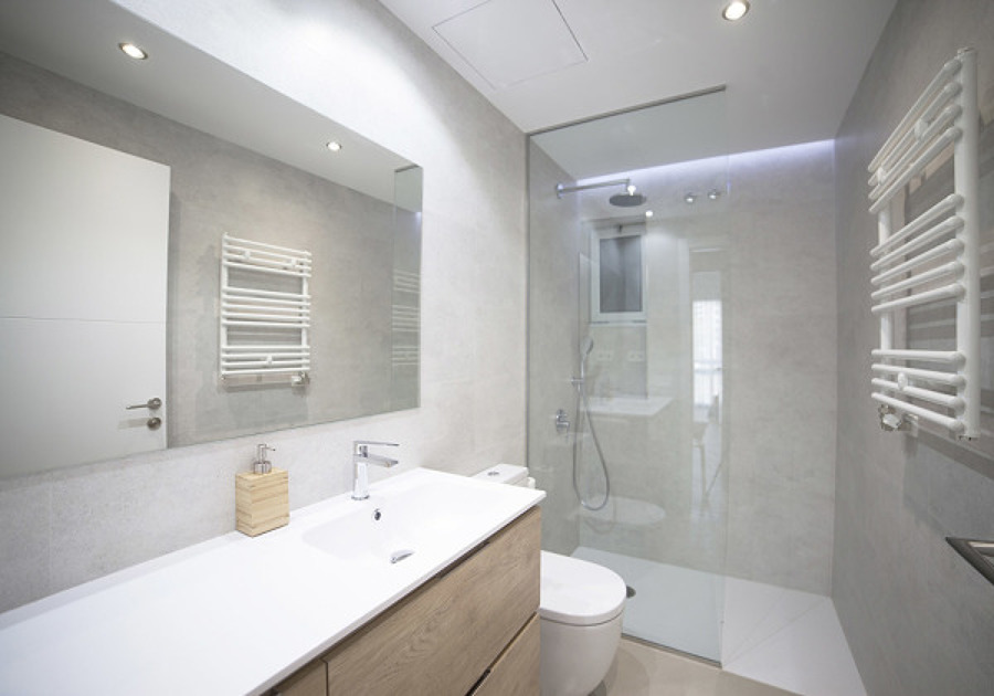 Construcciones de obra seca en el baño