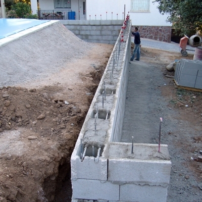Construir un muro de exterior Construir un muro de exterior