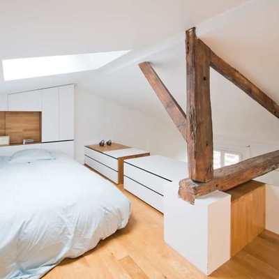 Convertir la buhardilla en un dormitorio