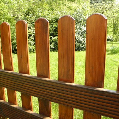 Vallas de aluminio imitación madera