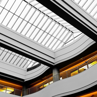Techos de cristal interiores
