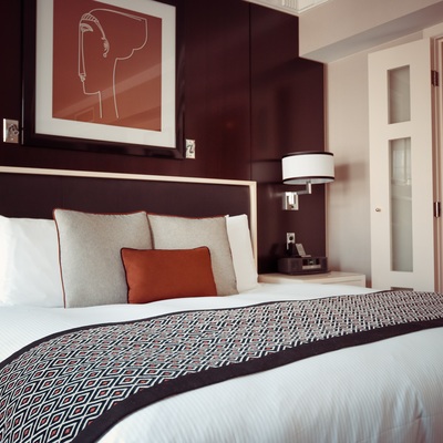 Apliques de pared con pantalla de tela
