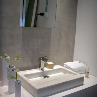 Lavabo de mármol