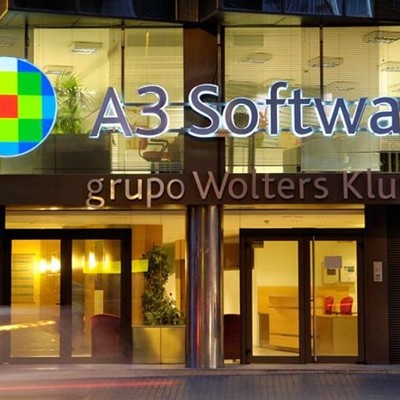 Letras corporativas con luz