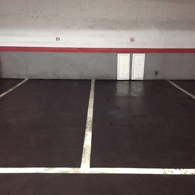 Limpieza de plazas de párking