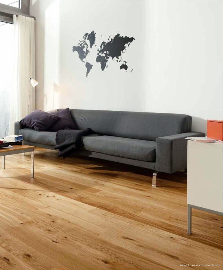 Parquet de madera natural