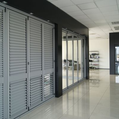 Mallorquina de aluminio corredera