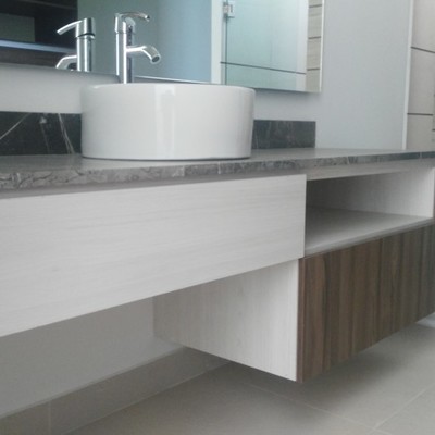 Mueble con melamina