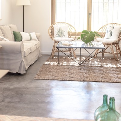 Microcemento en interiores
