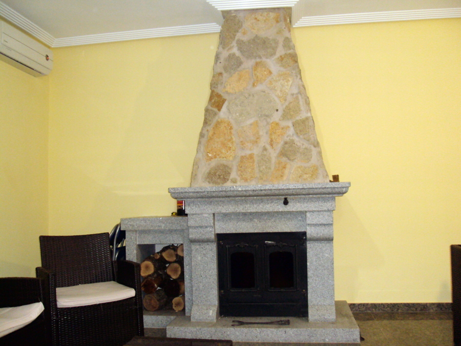 Reformas en una chimenea