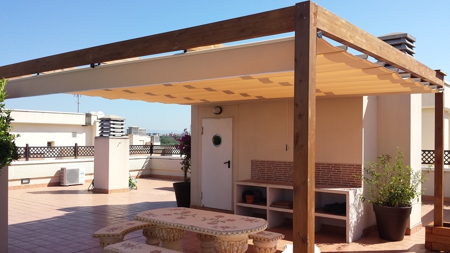 Instalación de toldos