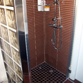 alicatado y ducha de obra