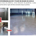 Aplicación en soleras.
