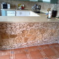 barra de cocina campera