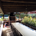 cenador con barbacoa