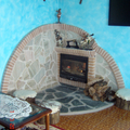 Chiminea en mi casa