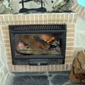 Chiminea en mi casa