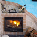 Chiminea en mi casa