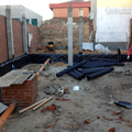 Cimentación en vivienda unifamiliar de 189m2