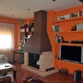 Cocina campera. Chimenea