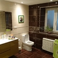 Cuarto de baño de lujo