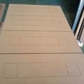 frentes de cajon fresados