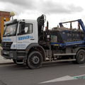 Grua contenedores y sacos