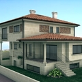 Infografia de vivienda 3D