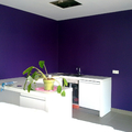 liso cocina c/violeta acrilico