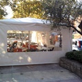 Parasol con laterales verticales