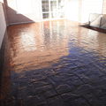 Patio impreso