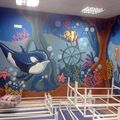 Pintura oleo en paredes