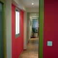 pintura roja y crudo