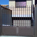 Puerta de garaje abatible