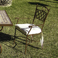 SIllon de forja artesana.
