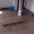 suelo laminado terminado